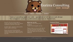 Gorirra Wireframe - how'd he get there?