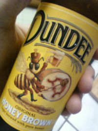 dundee-honey-brown-lager "kissed by a bee"
