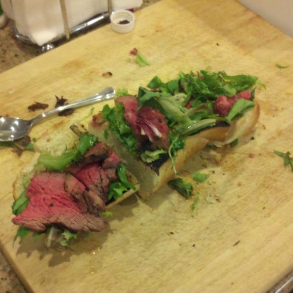 Steak sandwich
