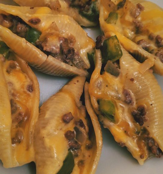 Philly Cheesesteak Stuffed Shells