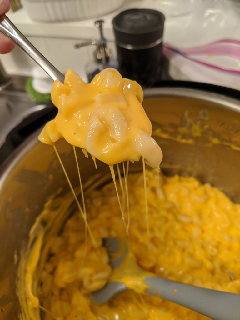 Instant pot mac & cheese