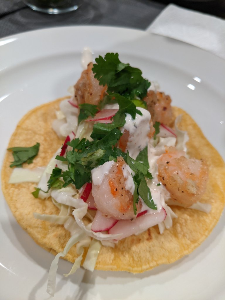 Shrimp taco